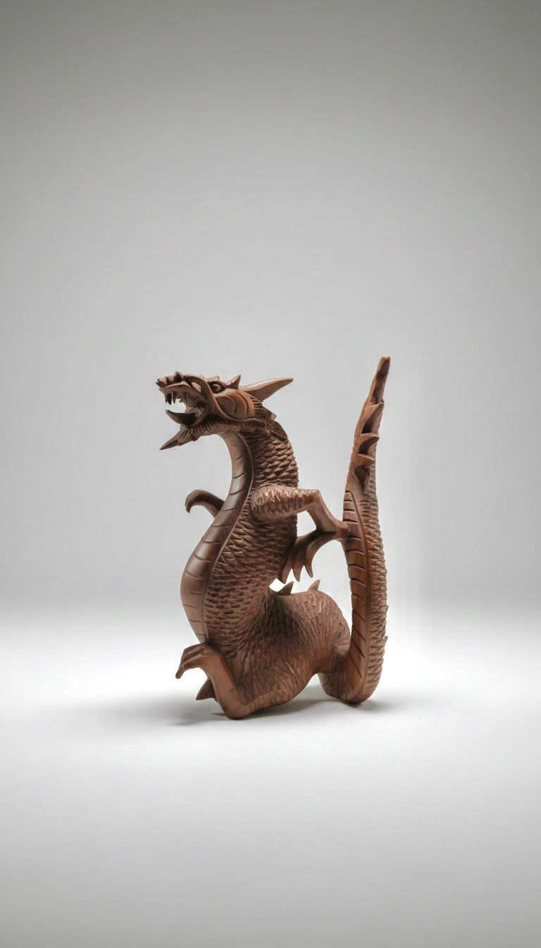 Dragón en Teka