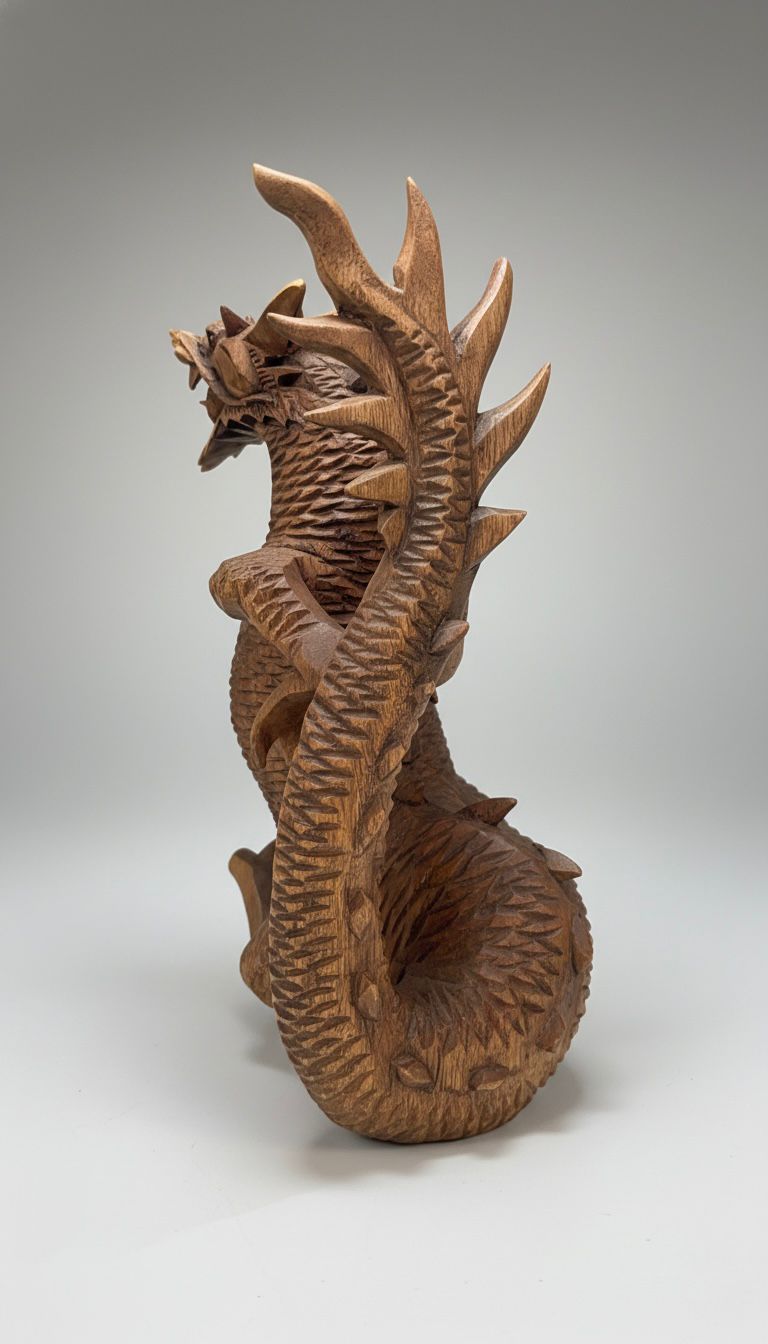 Dragón en Teka