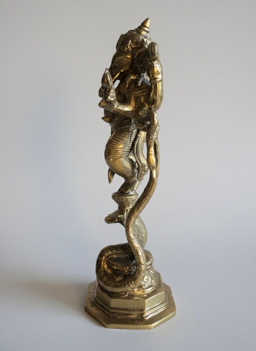 Ganesha Perunggu Menari
